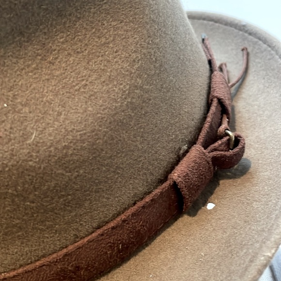 ANTONIO GARCIA CRUSHABLE WOOL FEDORA HAT - Picture 3 of 11